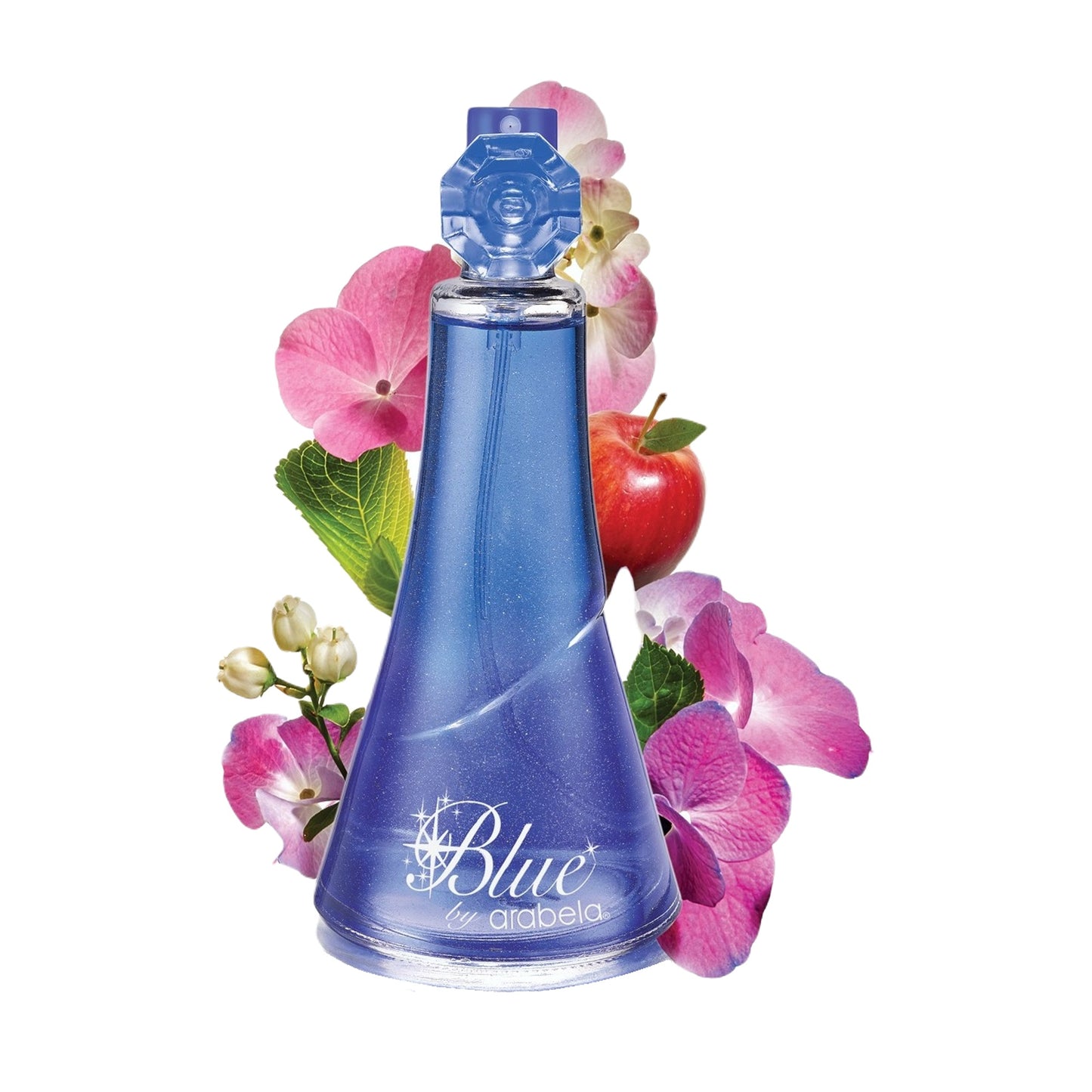 Fragancia Blue 50ml Mujer Floral Oriental Lirio Glitter