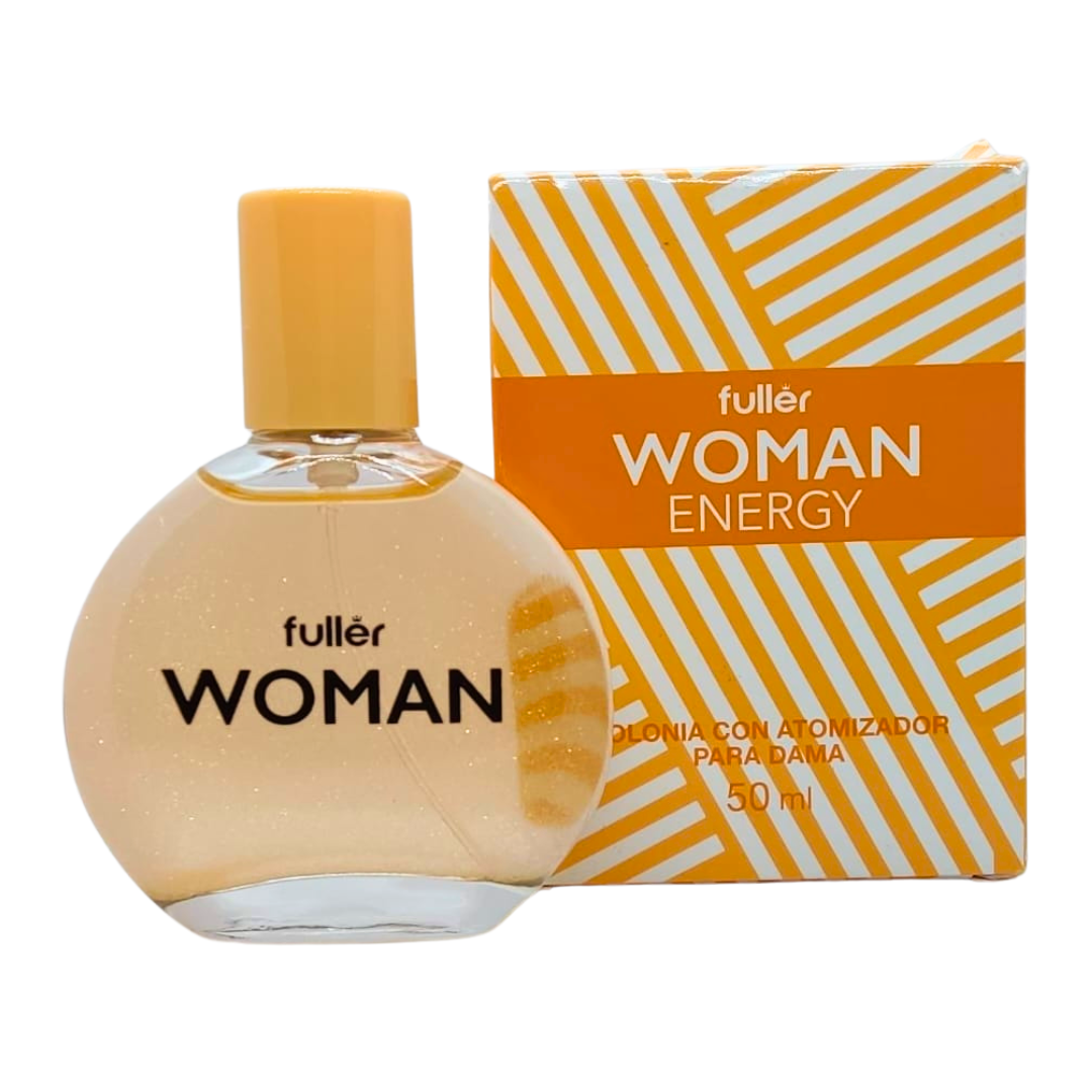 Fragancia Woman Energy 50ml Cítricos Verbena Sándalo