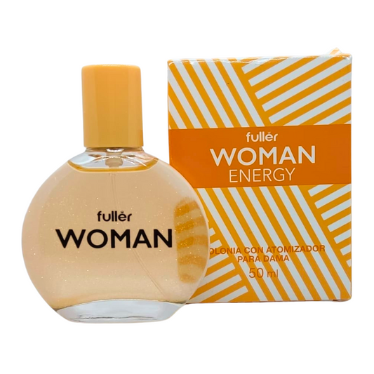 Fragancia Woman Energy 50ml Cítricos Verbena Sándalo