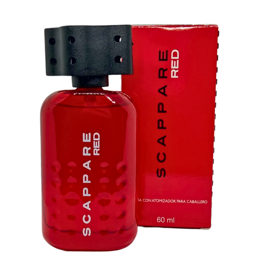 Fragancia Hombre Scappare Red 60ml Salvia Mandarina