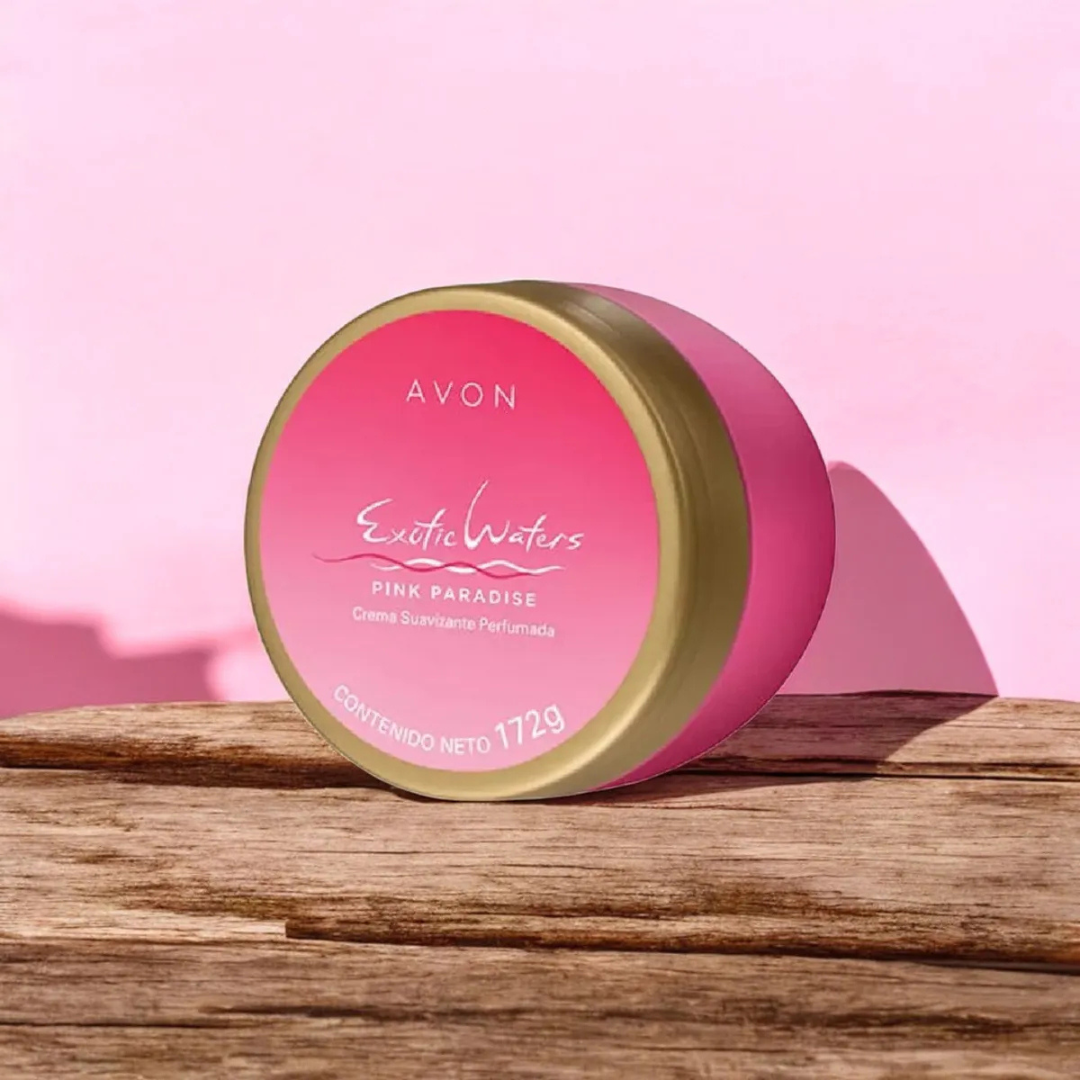 Crema Corporal Pink Paradise Exotic Waters 172g Avon