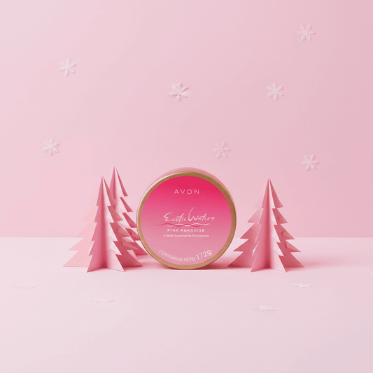Crema Corporal Pink Paradise Exotic Waters 172g Avon
