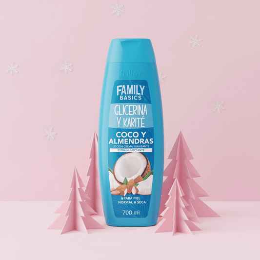 Locion Coco Almendras 700ml Glicerina Karite Humectante