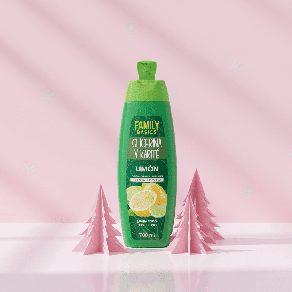 Locion Limon 700ml Glicerina Karite Uso Diario Suavizante