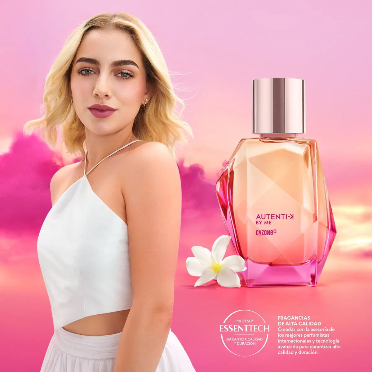 Perfume Autenti-k by Me 45ml Cyzone Manzana Ámbar EDP