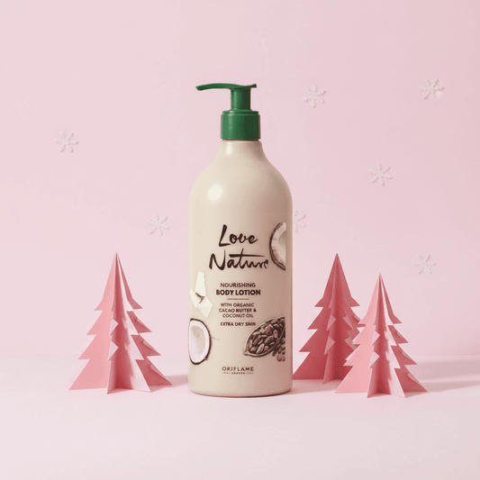 Crema Corporal Love Nature 750ml Cacao Coco Nutritiva