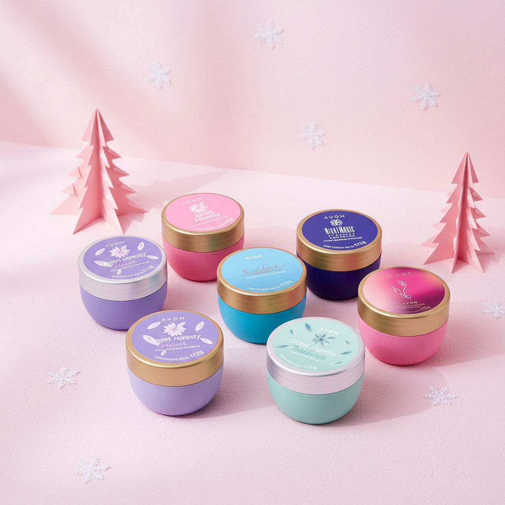 Set 7 Cremas Corporales Perfumadas Avon 172g Combo Aromas