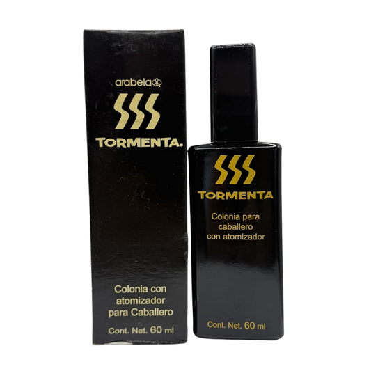 Fragancia Hombre Tormenta 60ml Amaderado Aromático Cautivante