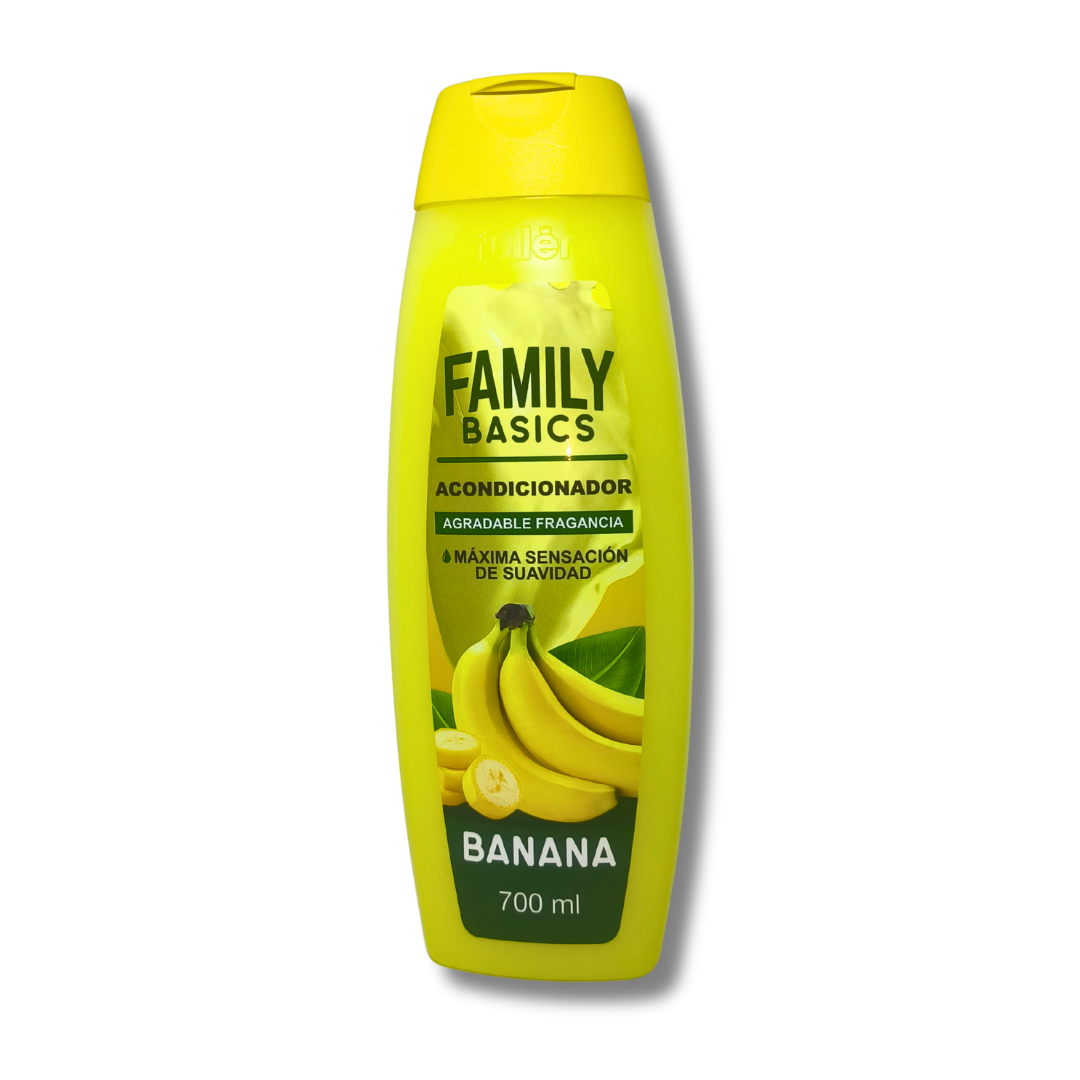 Acondicionador Banana 700ml Suavidad Extrema Crema Peinar 2 en 1