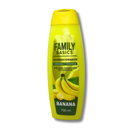 Acondicionador Banana 700ml Suavidad Extrema Crema Peinar 2 en 1