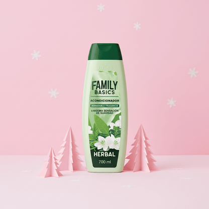 Acondicionador Herbal 700ml Crema Peinar 2en1 Sin Grasa