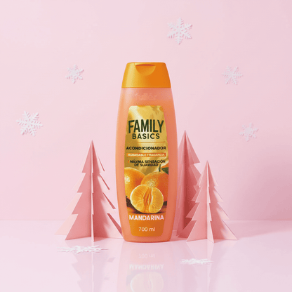 Acondicionador Mandarina 700ml Crema Peinar 2en1 Suavidad