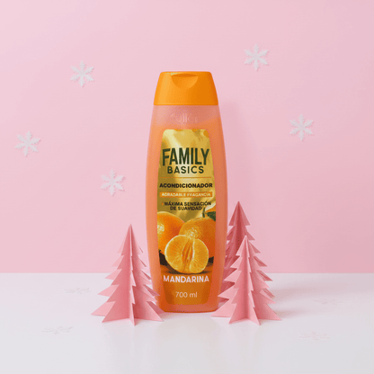 Acondicionador Mandarina 700ml Crema Peinar 2en1 Suavidad