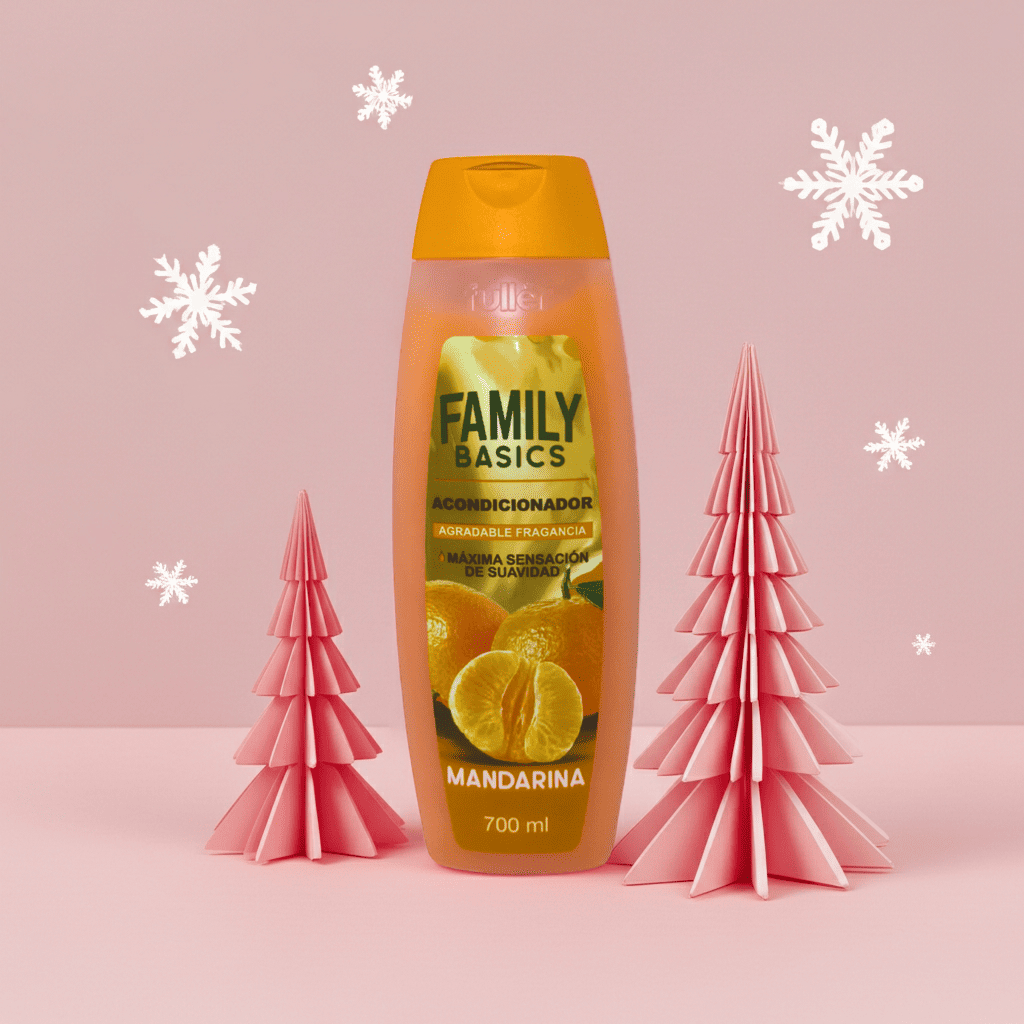 Acondicionador Mandarina 700ml Crema Peinar 2en1 Suavidad