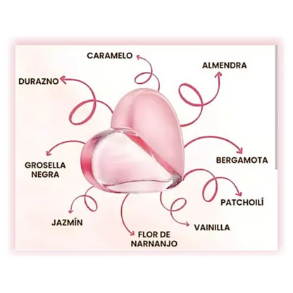 Fragancia Mujer Be My Love 50ml Floral Oriental Enamorada