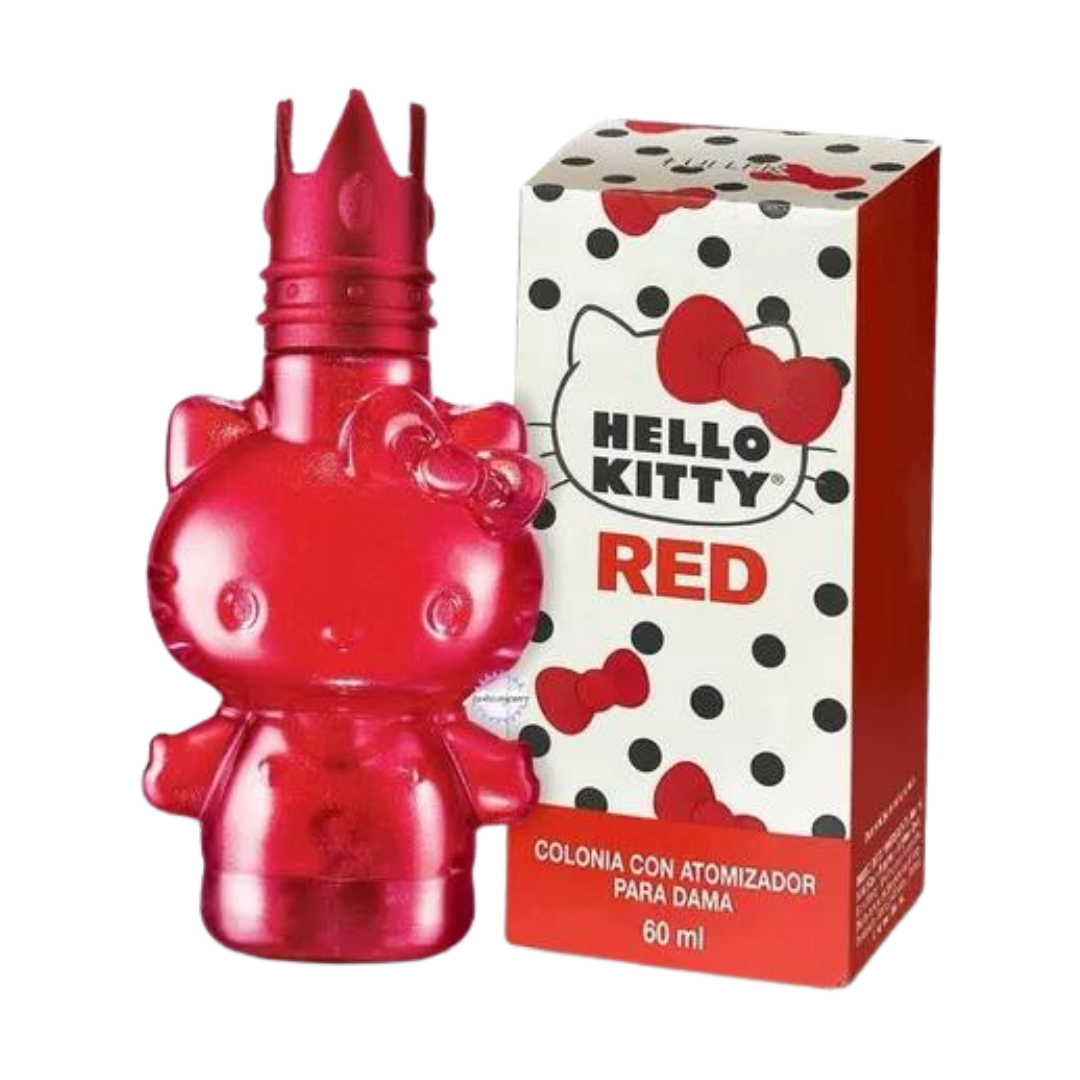 Fragancia Hello Kitty Red 60ml Frambuesa Orquidea Floral
