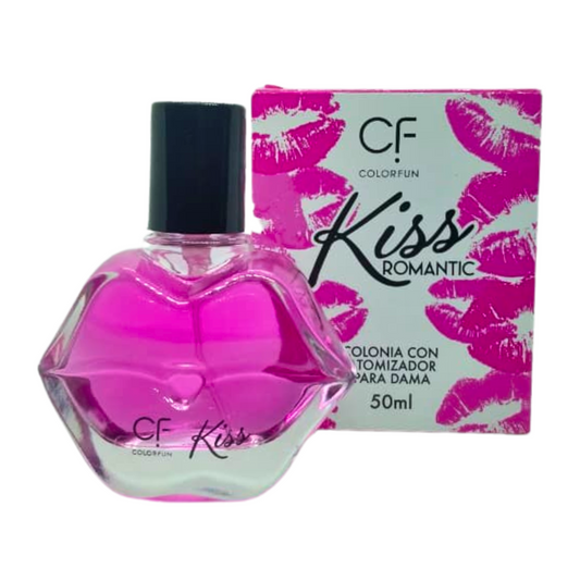Fragancia CF Kiss Romantic 50ml Frambuesa Macarrón Floral