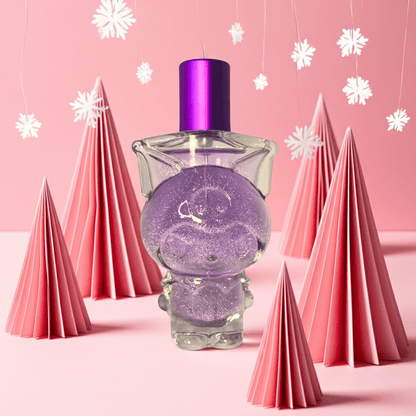 Fragancia Kuromi Rebelde 60ml Frutos Rojos Pera Glitter