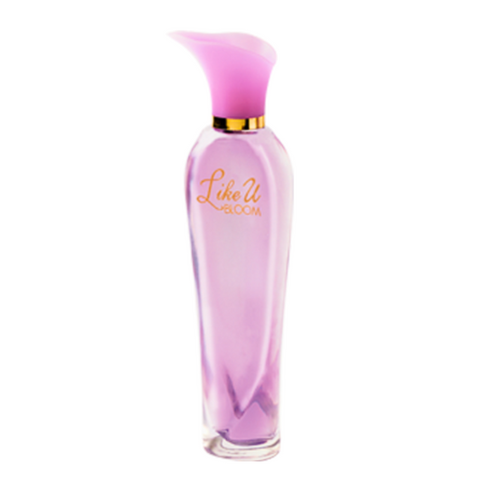Fragancia Like U Bloom 60ml Flor de Loto Vainilla Sensual