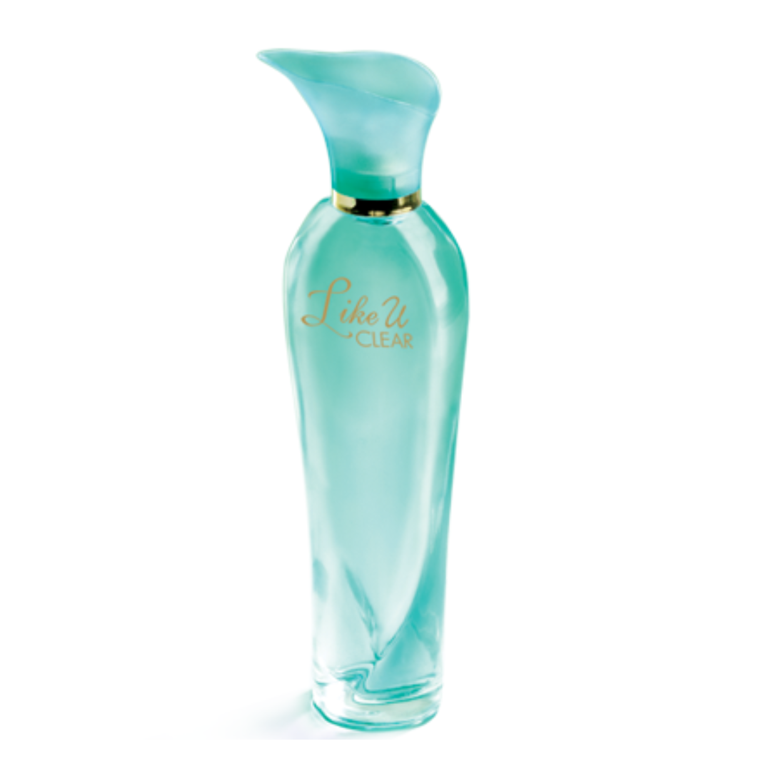 Fragancia Like U Clear 60ml Mujer Gardenias Fresias