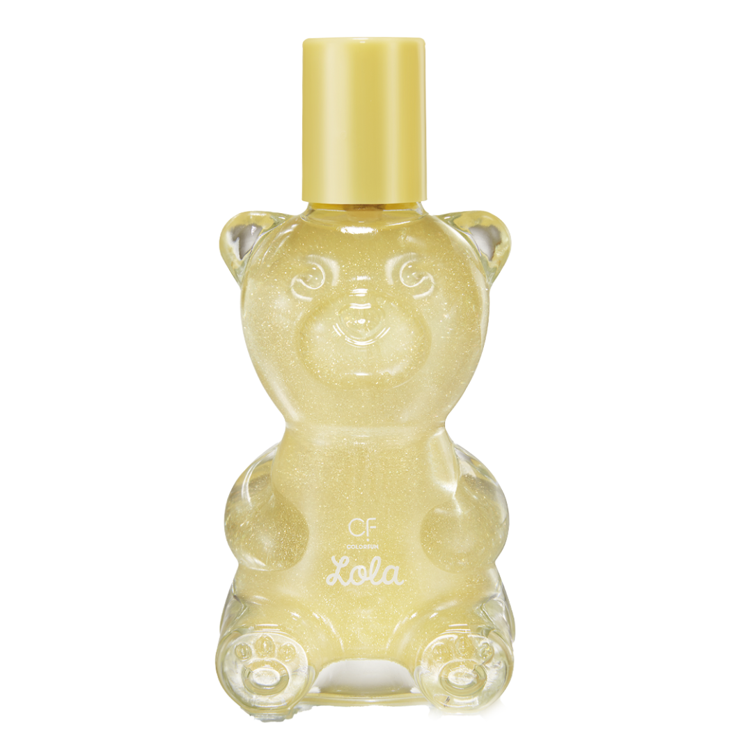 Fragancia Lola Happy 65ml Osito Vainilla Mandarina Glitter