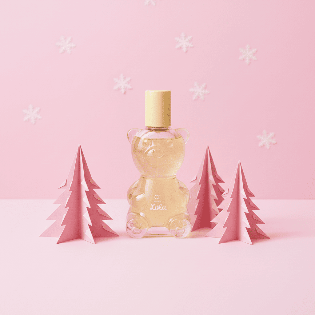 Fragancia Lola Happy 65ml Osito Vainilla Mandarina Glitter