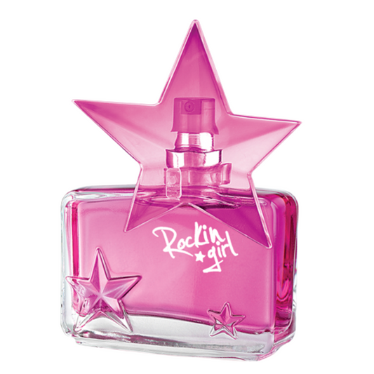 Fragancia Rockin Girl 40ml Mujer Mango Frambuesa Musk