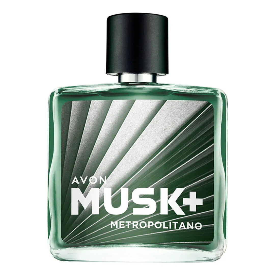 Colonia Hombre Musk Metropolitano 75ml Amaderada Urbana