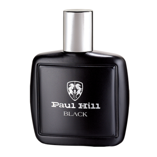Fragancia Hombre Paul Hill Black 60ml Cedro Cardamomo Sándalo