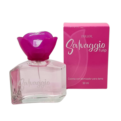Fragancia Salvaggio Tulip 50ml Floral Maderosa Maracuyá