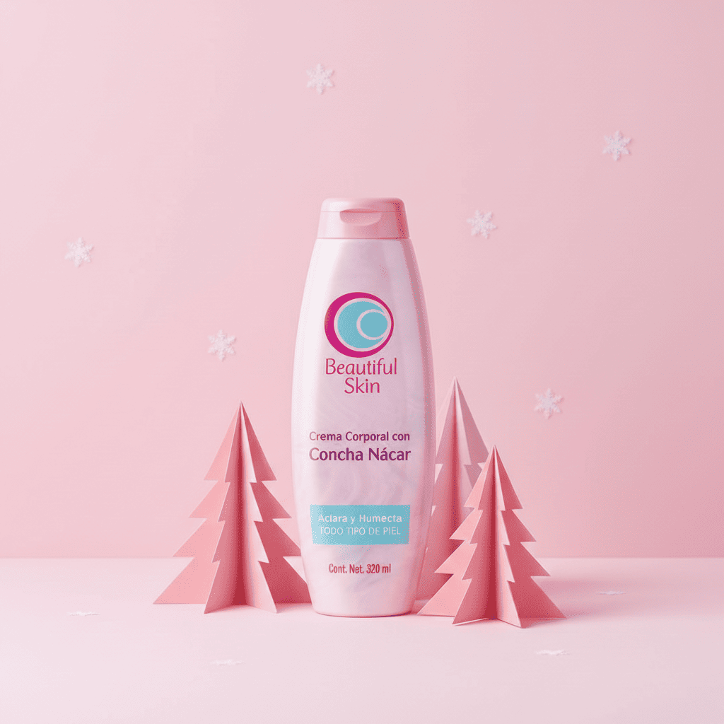 Crema Corporal Concha Nácar 320ml Empareja Tono Manchas