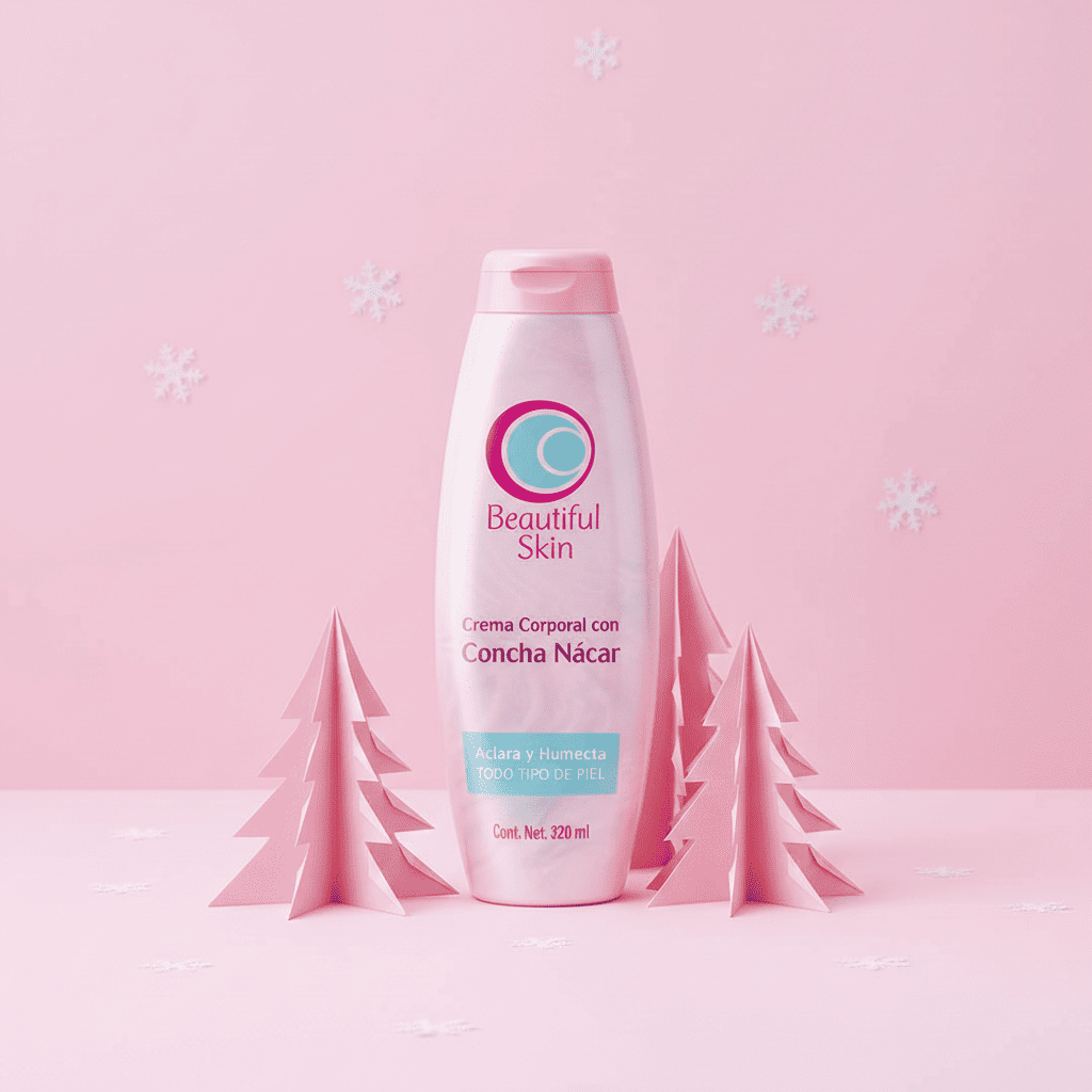 Crema Corporal Concha Nácar 320ml Empareja Tono Manchas