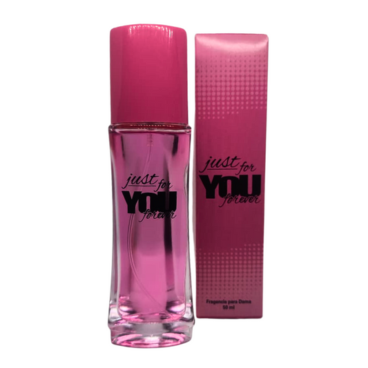 Fragancia Just For You Forever 50ml Limón Frambuesa Musk