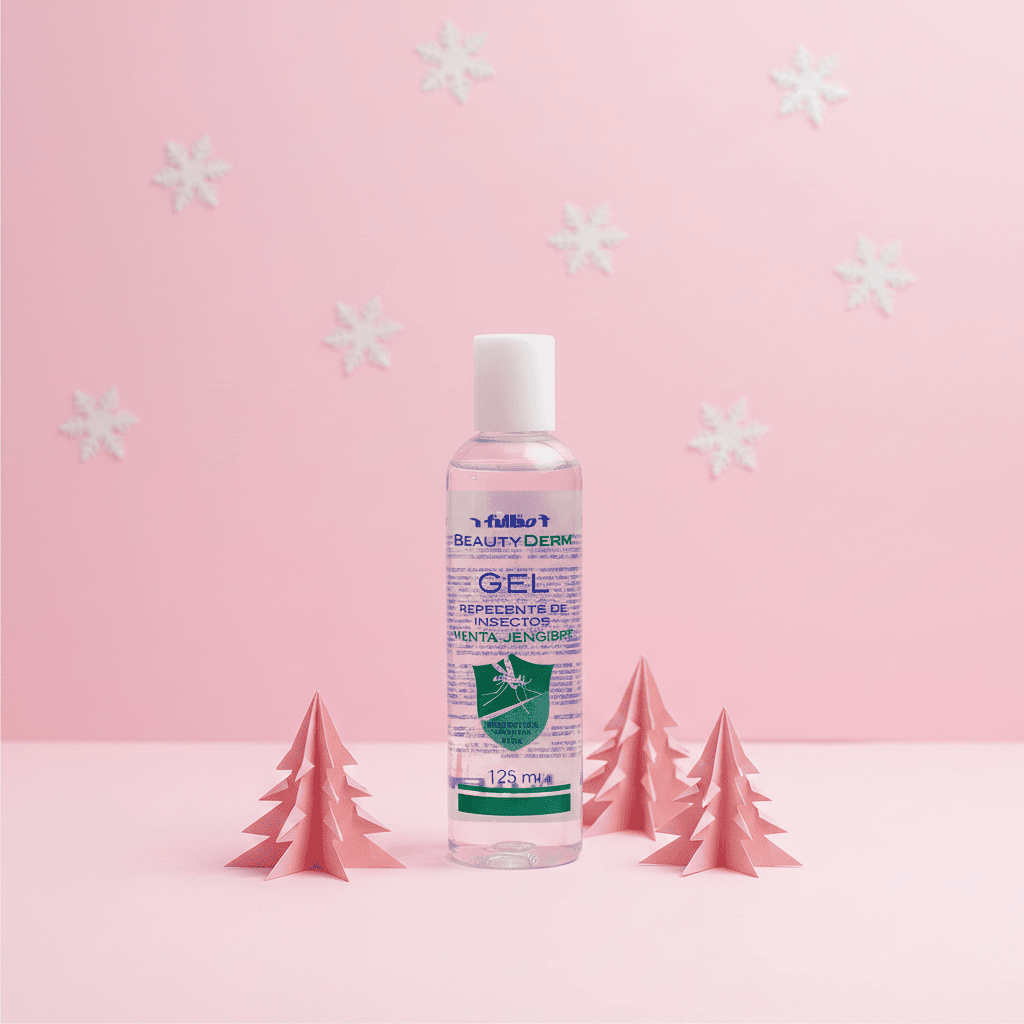 Gel Repelente Insectos 125ml Menta Jengibre 8 Horas