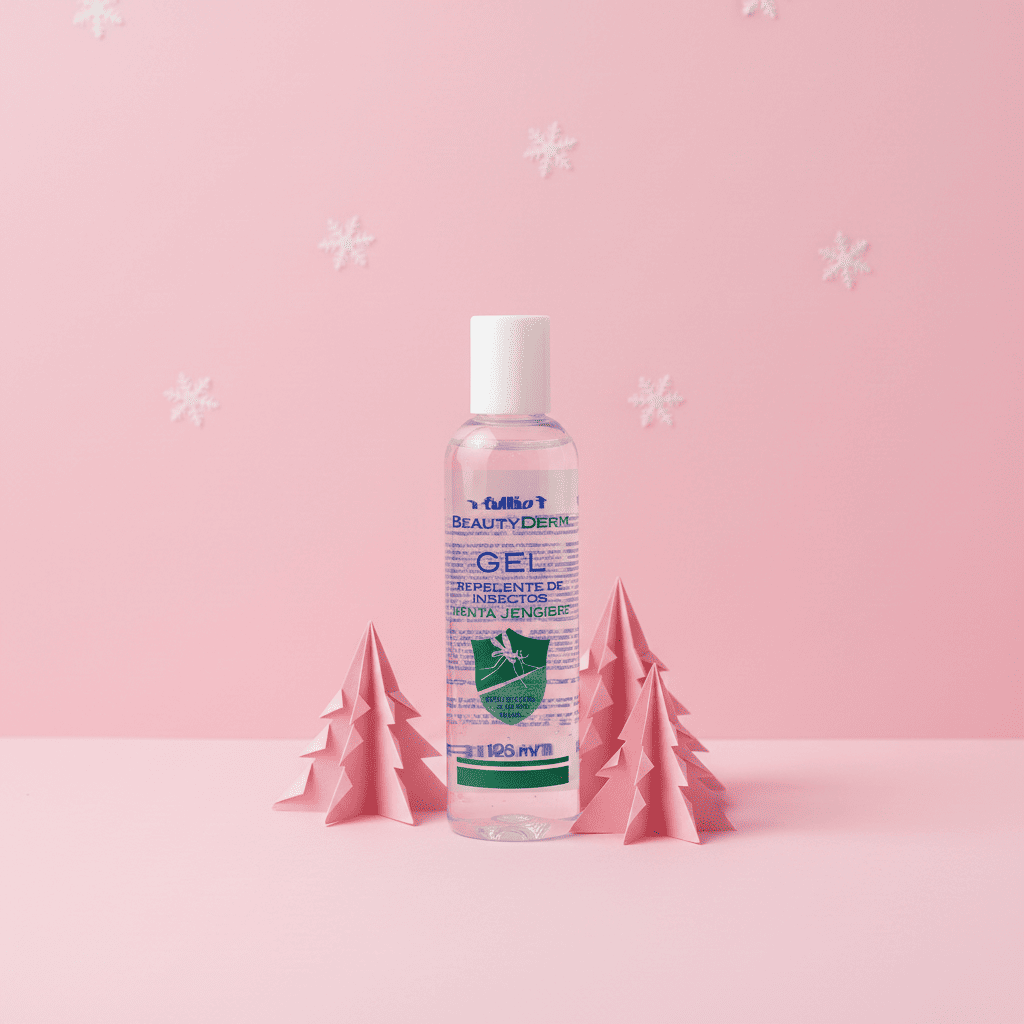 Gel Repelente Insectos 125ml Menta Jengibre 8 Horas