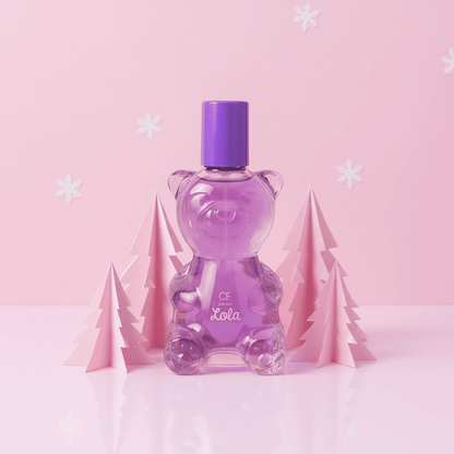 Fragancia Lola Glam 65ml Osito Mandarina Rosas Glitter