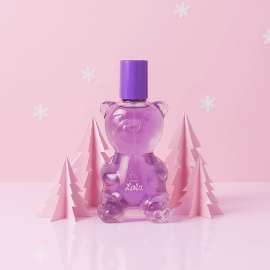 Fragancia Lola Glam 65ml Osito Mandarina Rosas Glitter