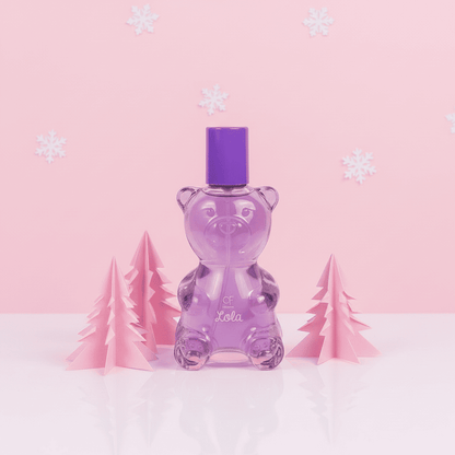 Fragancia Lola Glam 65ml Osito Mandarina Rosas Glitter