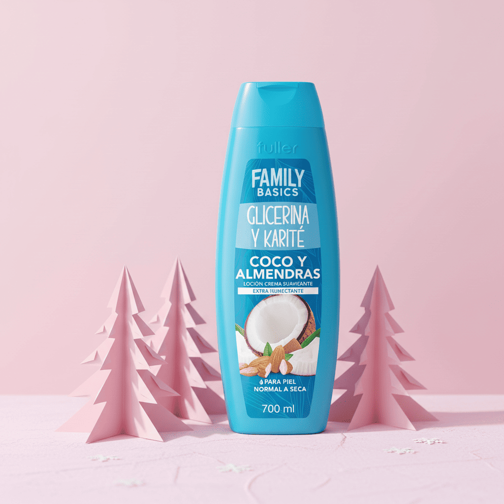 Locion Coco Almendras 700ml Glicerina Karite Humectante