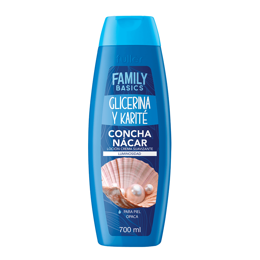 Locion Concha Nacar 700ml Glicerina Karite Suavizante