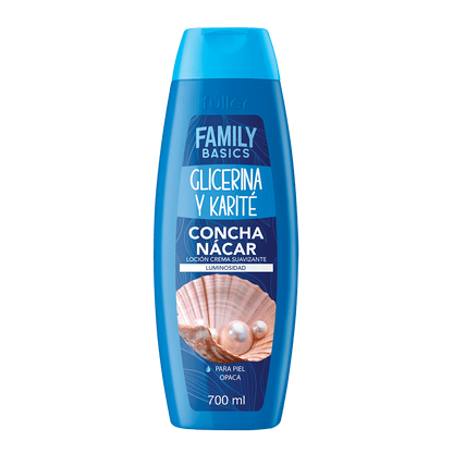 Locion Concha Nacar 700ml Glicerina Karite Suavizante
