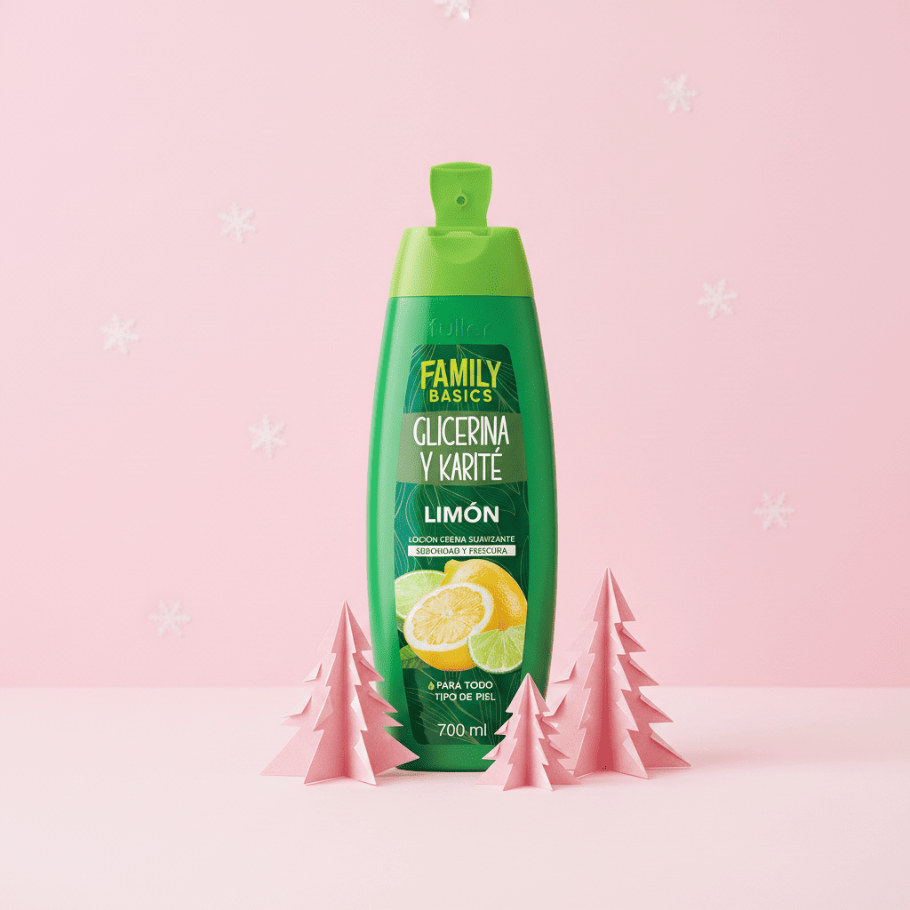 Locion Limon 700ml Glicerina Karite Uso Diario Suavizante