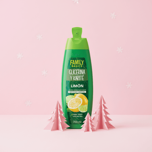 Locion Limon 700ml Glicerina Karite Uso Diario Suavizante