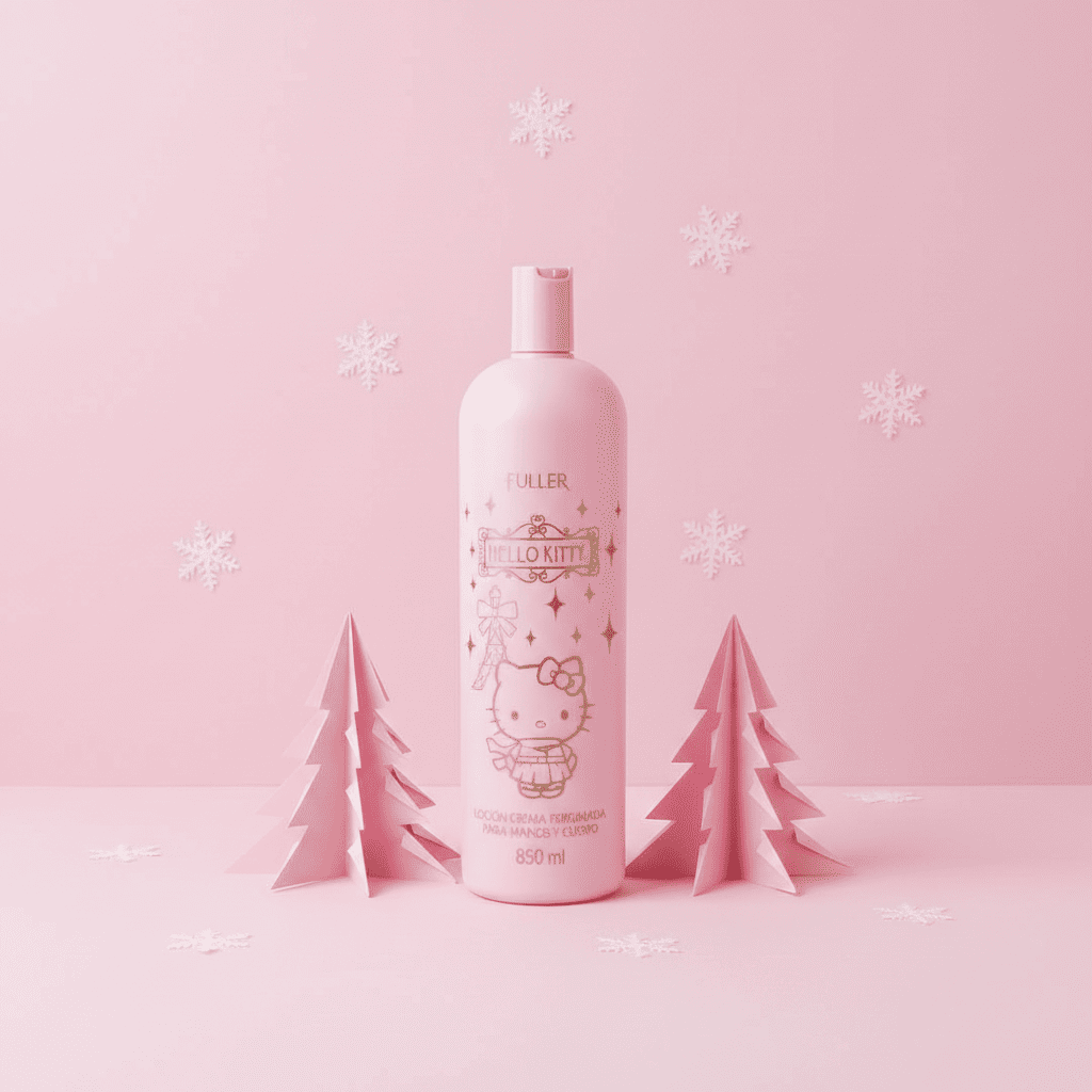 Locion Corporal Hello Kitty 850ml Coco Manzana Dermatologica