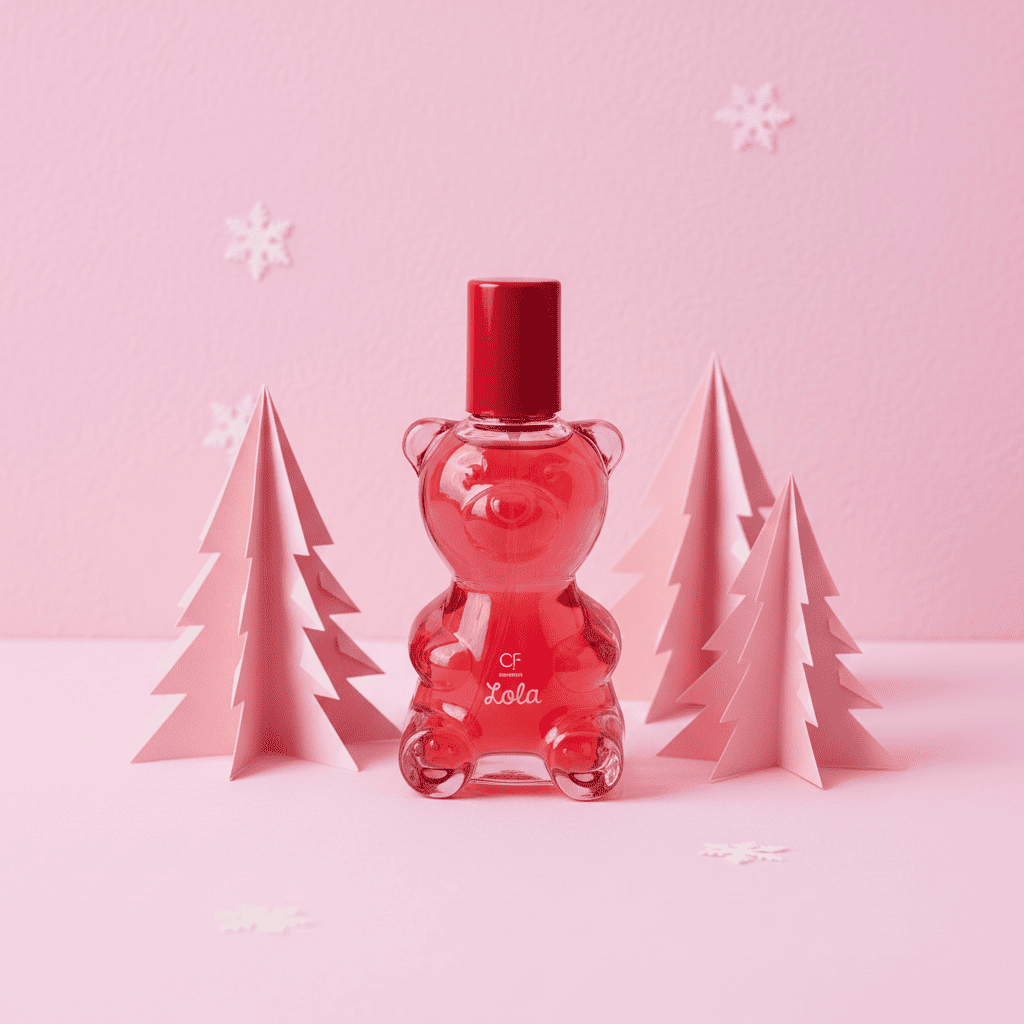 Fragancia Lola Sexy 65ml Osito Cereza Frambuesa Glitter