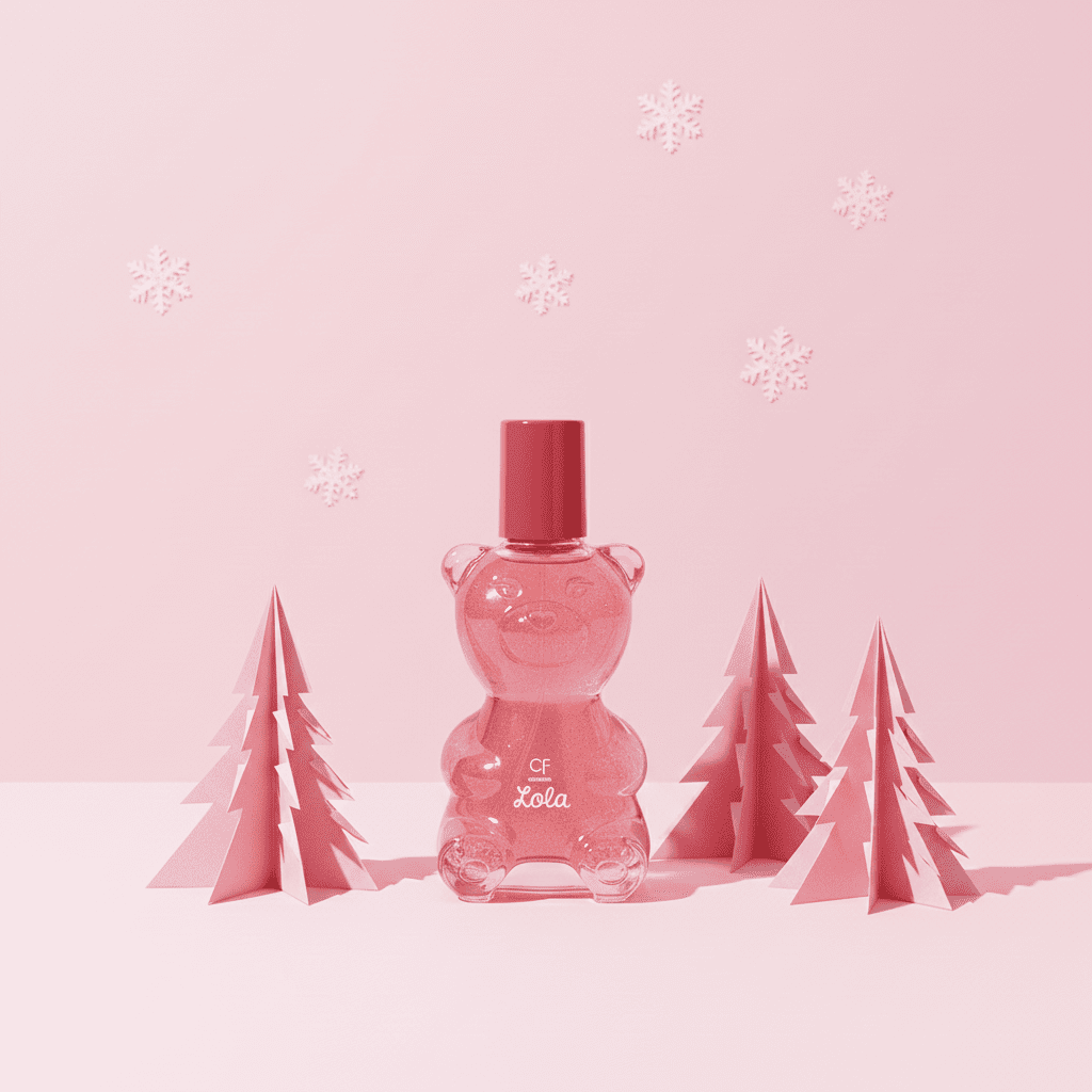 Fragancia Lola Sexy 65ml Osito Cereza Frambuesa Glitter