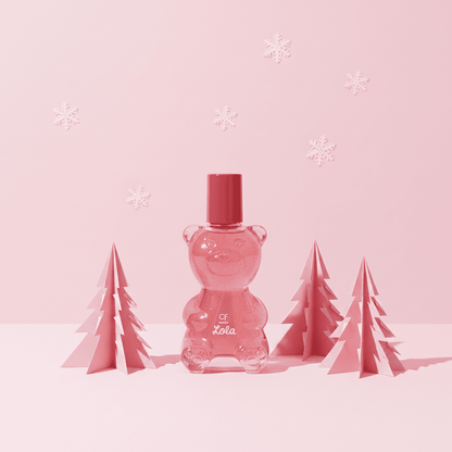 Fragancia Lola Sexy 65ml Osito Cereza Frambuesa Glitter