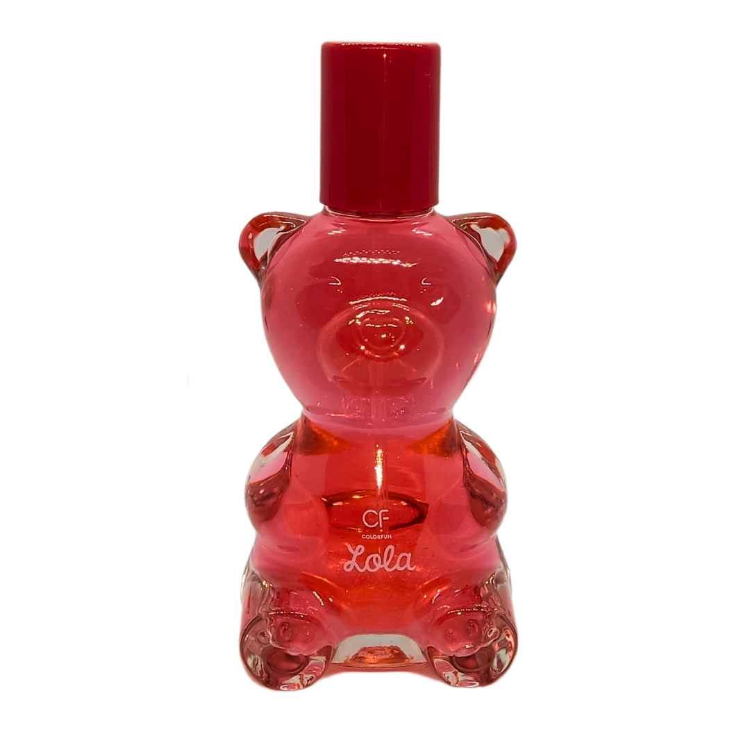 Fragancia Lola Sexy 65ml Osito Cereza Frambuesa Glitter