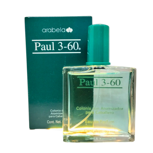 Fragancia Hombre Paul 3-60 60ml Frutal Maderoso Triunfador