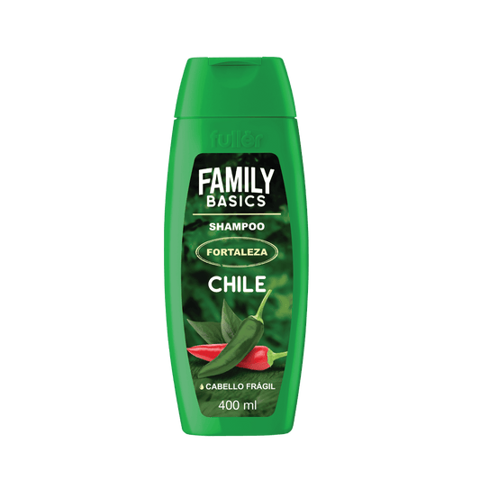 Shampoo Extracto Chile 400ml Cabello Delgado Fortaleza